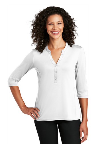 Port Authority ®  Ladies UV Choice Pique Henley