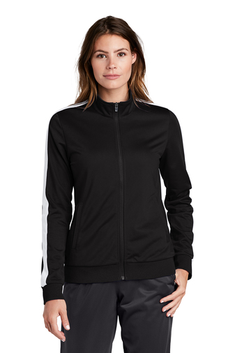 Sport-Tek ® Ladies Tricot Track Jacket