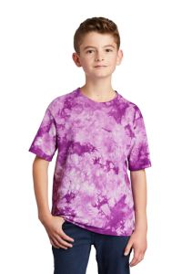 Port & Company ® Youth Crystal Tie-Dye Tee
