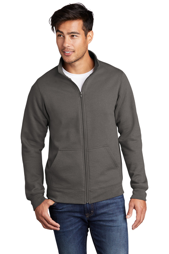 Port & Company ® Core Fleece Cadet Full-Zip Sweatshirt