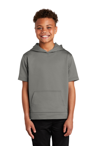 Sport-Tek ® Youth Sport-Wick ® Short Sleeve Hoodie