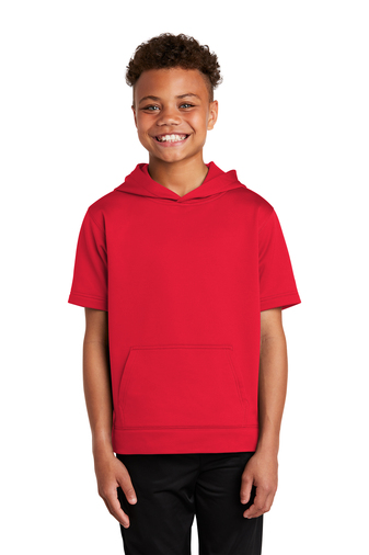 Sport-Tek ® Youth Sport-Wick ® Short Sleeve Hoodie