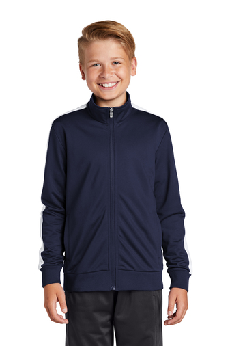 Sport-Tek ® Youth Tricot Track Jacket