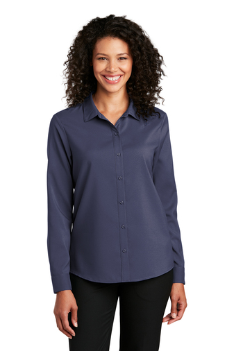 Port Authority ® Ladies Long Sleeve Performance Staff Shirt
