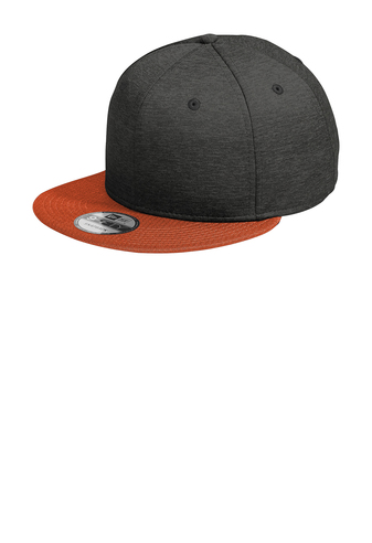 New Era ® Shadow Heather Striped Flat Bill Snapback Cap