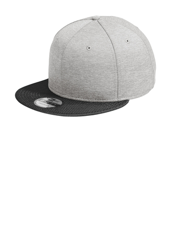 New Era ® Shadow Heather Striped Flat Bill Snapback Cap