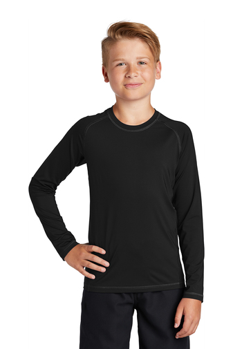 Sport-Tek ® Youth Long Sleeve Rashguard Tee