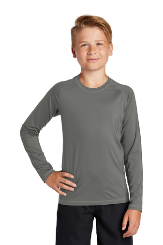 Sport-Tek ® Youth Long Sleeve Rashguard Tee