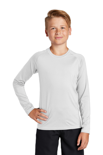 Sport-Tek ® Youth Long Sleeve Rashguard Tee
