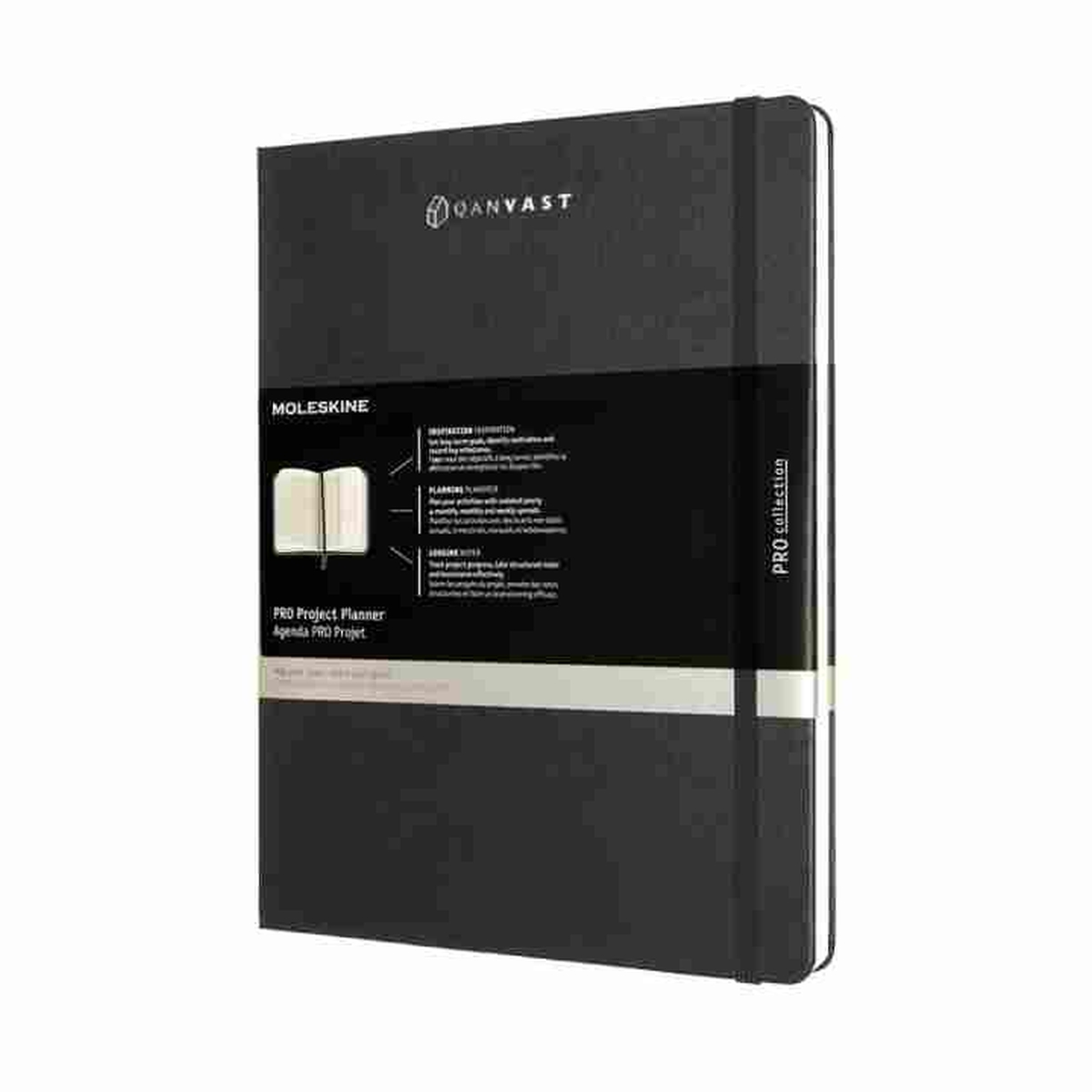 Moleskine® Hard Cover Ruled XL Professional Project Planner