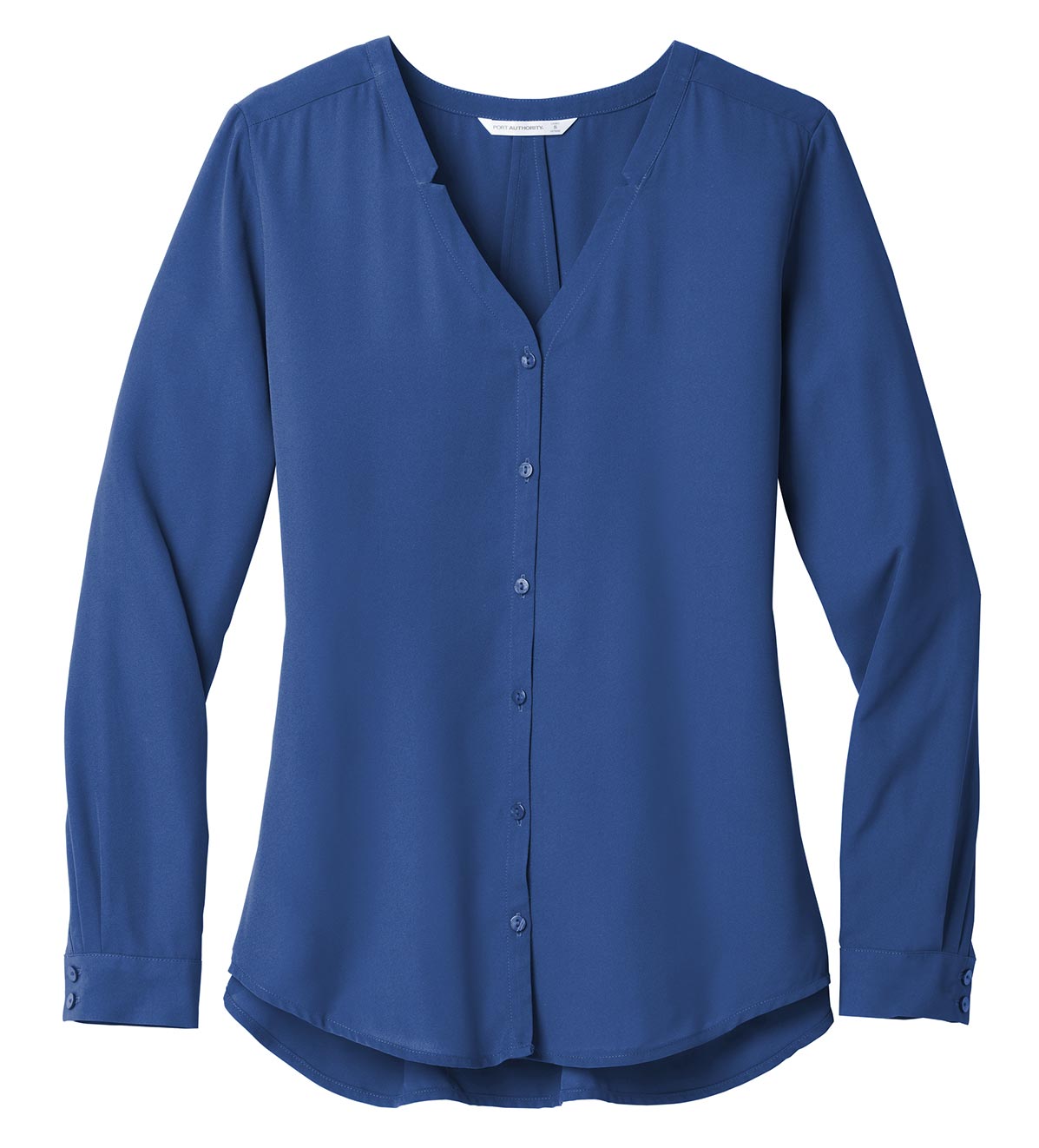 Port Authority ® Ladies Long Sleeve Button-Front Blouse