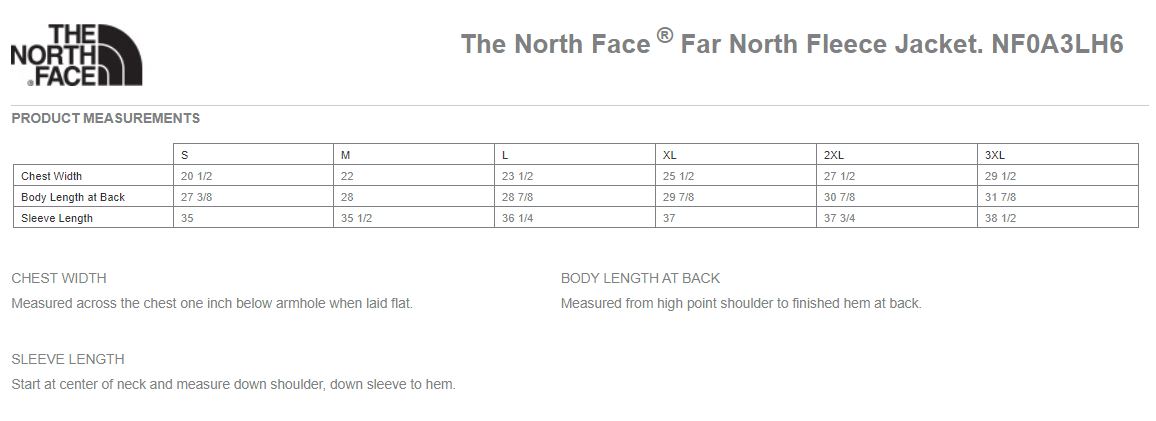 the north face far north fleece jacket