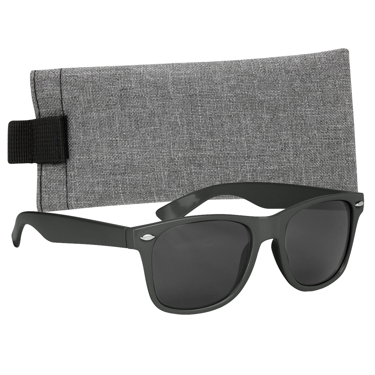 Malibu Sunglasses With Heathered Pouch