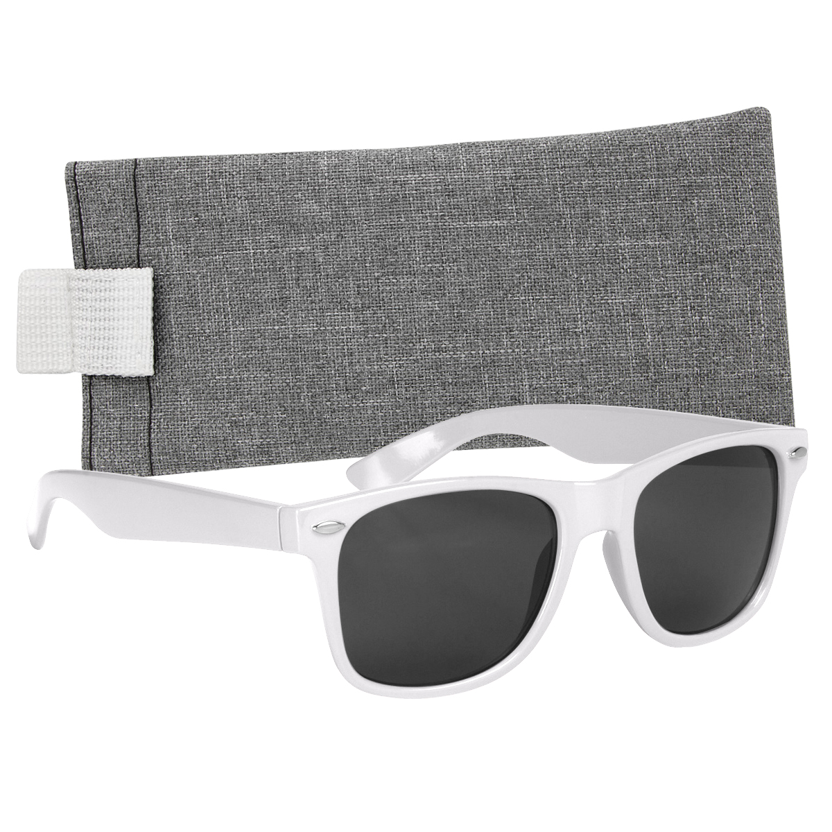 Malibu Sunglasses With Heathered Pouch