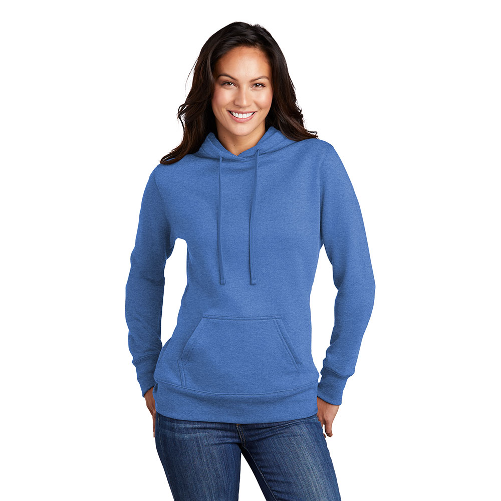 Port & Company ® Ladies Core Fleece Pullover Hooded Sweatshirt