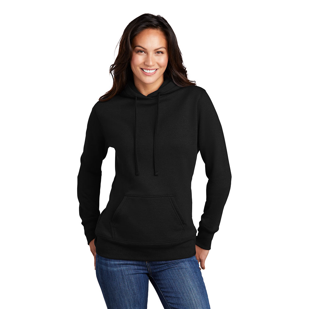 Port & Company ® Ladies Core Fleece Pullover Hooded Sweatshirt
