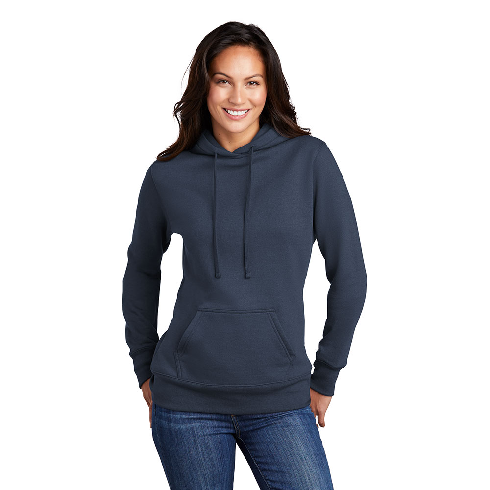 Port & Company ® Ladies Core Fleece Pullover Hooded Sweatshirt