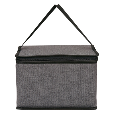 Heathered Non-Woven Cooler Lunch Bag_Silk Screen Imprint