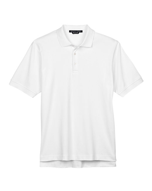 Devon & Jones Men's Solid Perfect Pima Interlock Polo