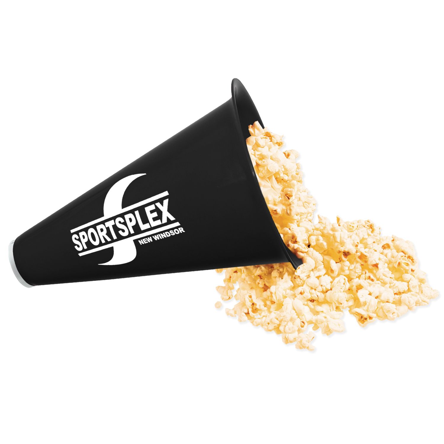 Megaphone with Popcorn Cap