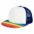 Rainbow Trucker Cap_Silkscreen