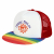 Rainbow Trucker Cap_Silkscreen