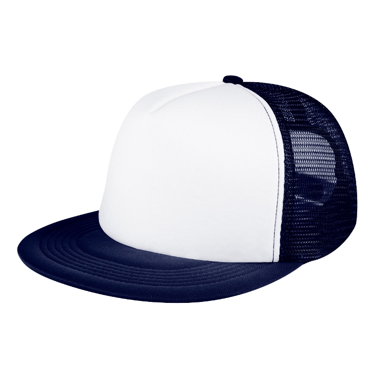 Flat Bill Trucker Cap_Transfer