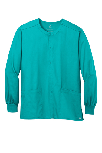 WonderWink® Unisex WorkFlex™ Snap-Front Scrub Jacket