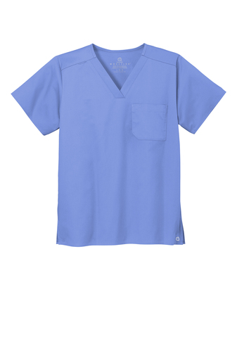 WonderWink® Unisex WorkFlex™ Chest Pocket V-Neck Top