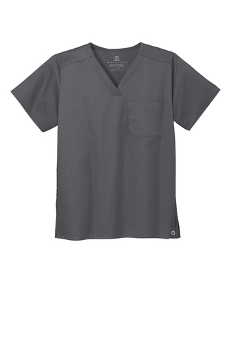 WonderWink® Unisex WorkFlex™ Chest Pocket V-Neck Top