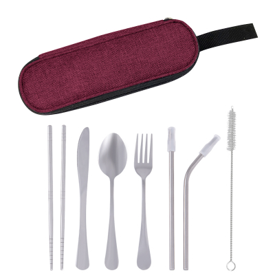 Stainless Steel Cutlery Set In Pouch