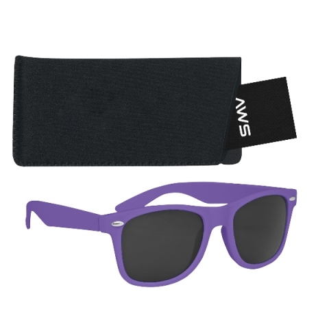 Aws Velvet Touch Malibu Sunglasses With Pouch & Hang Tag