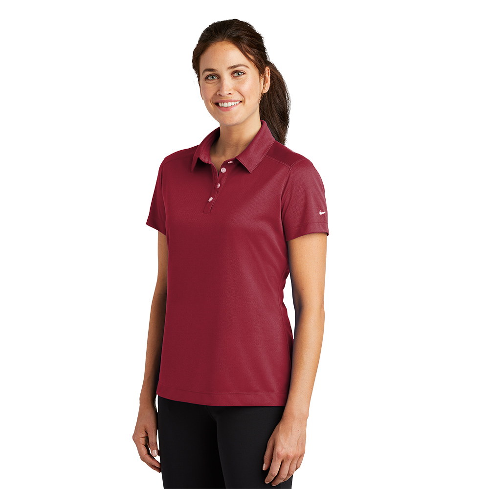 Nike Ladies Dri-FIT Pebble Texture Polo