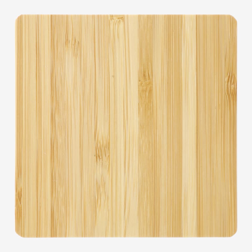Bamboo Wireless Charging Pad with Dual Outputs