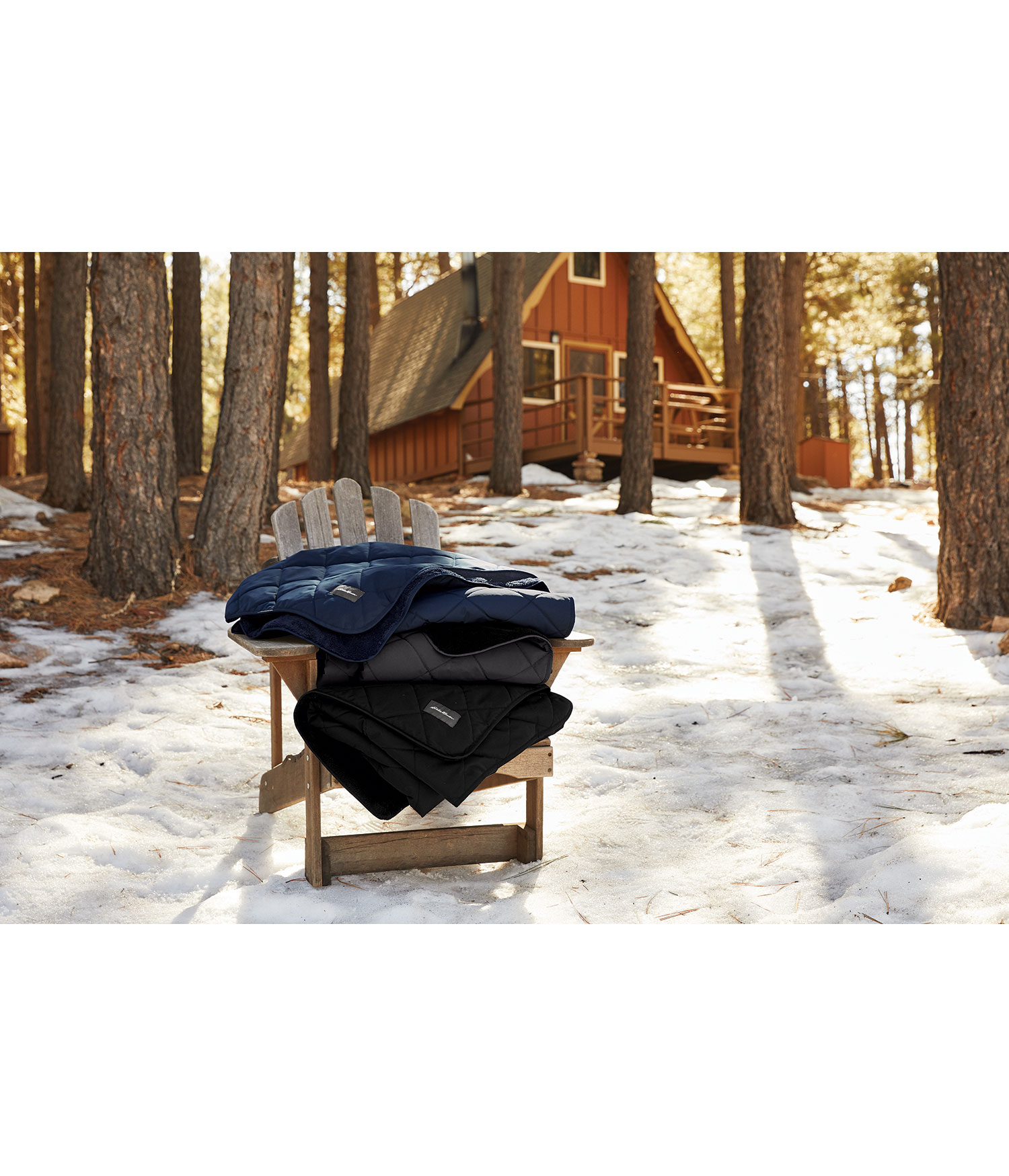 Eddie Bauer® Quilted Insulated Fleece Blanket