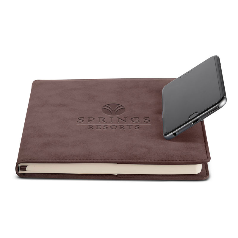 Leeman Nuba Large-refillable Journal With Phone Stand