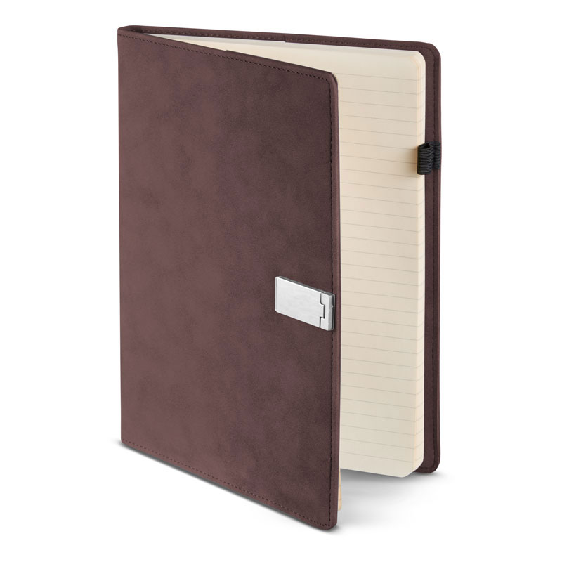 Leeman Nuba Large-refillable Journal With Phone Stand