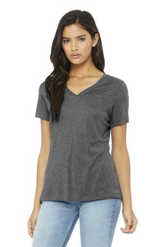 BELLA+CANVAS® Women’s Relaxed Triblend V-Neck Tee