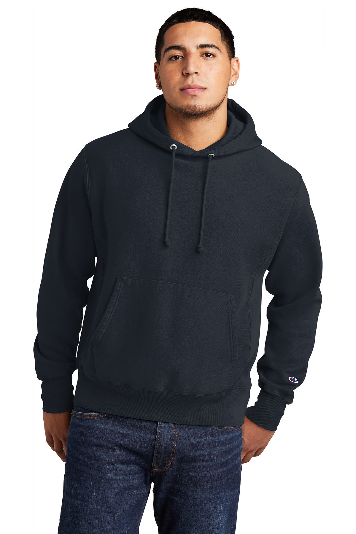 Champion ® Reverse Weave ® Garment-Dyed Hooded Sweatshirt