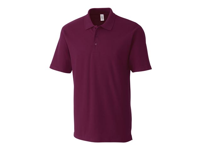 Clique Addison All Cotton Pique Short Sleeve Mens Polo