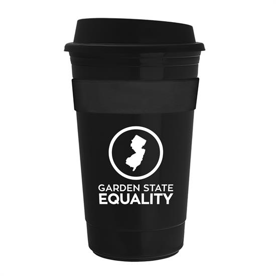 Traveler - 16 oz. Insulated Cup With Silicone Grip