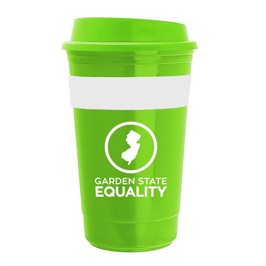 Traveler - 16 oz. Insulated Cup With Silicone Grip