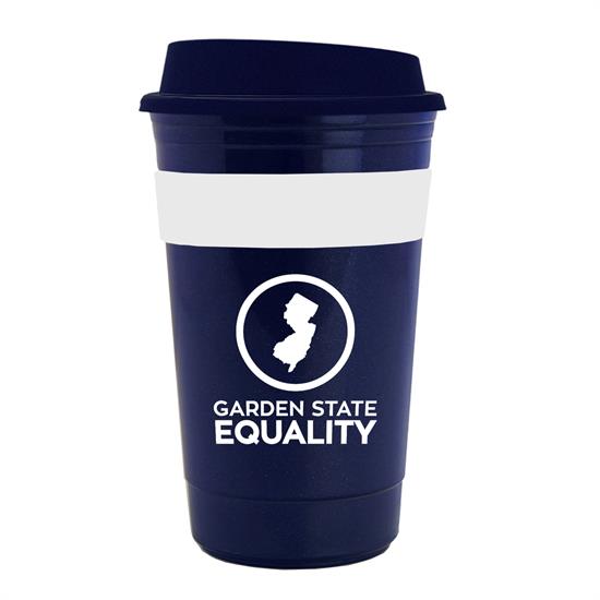 Traveler - 16 oz. Insulated Cup With Silicone Grip