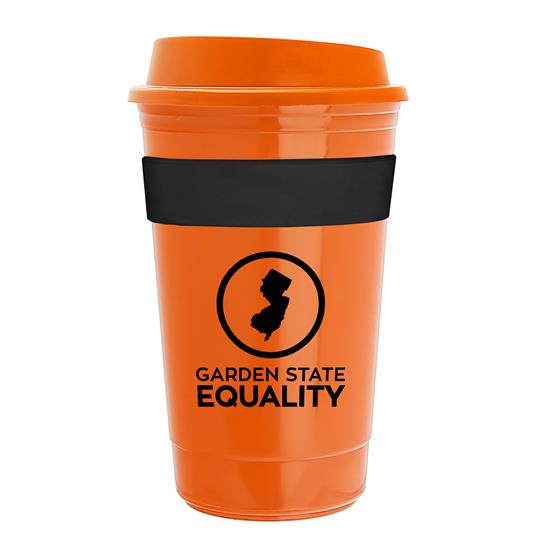 Traveler - 16 oz. Insulated Cup With Silicone Grip