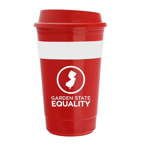 Traveler - 16 oz. Insulated Cup With Silicone Grip