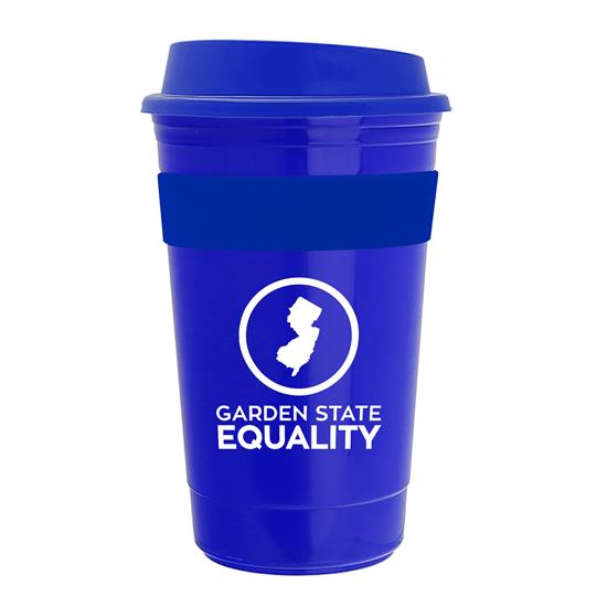 Traveler - 16 oz. Insulated Cup With Silicone Grip