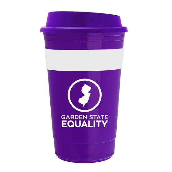 Traveler - 16 oz. Insulated Cup With Silicone Grip