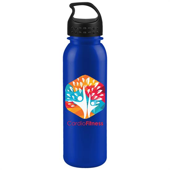 24oz Digital Metalike Bottle Crest Lid