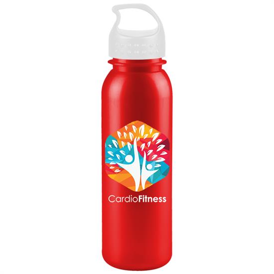 24oz Digital Metalike Bottle Crest Lid