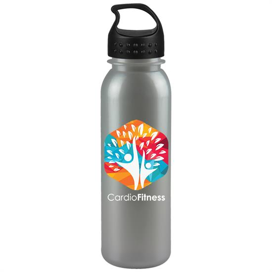 24oz Digital Metalike Bottle Crest Lid